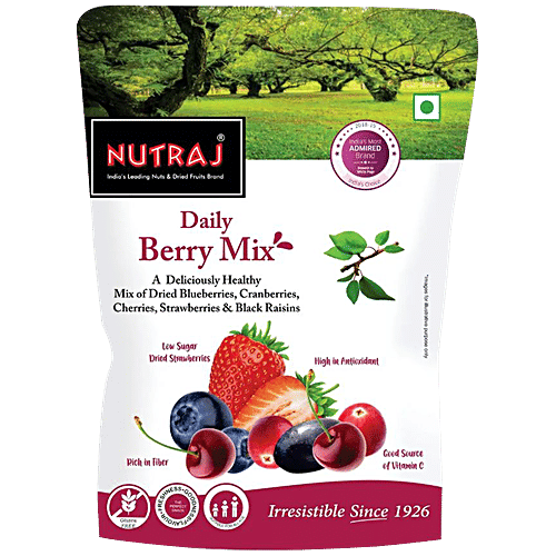 Nutraj Daily Berry Mix, 200 g Pouch 