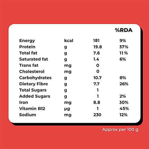 Hello Tempayy Peppery Szechuan Chilli Tempeh Cubes - The Better Veg Protein, Make Stir Fries & Healthy Chinese, 200 g 40g Protein Packed, Low Fat, Low Carbs, Fiber Rich