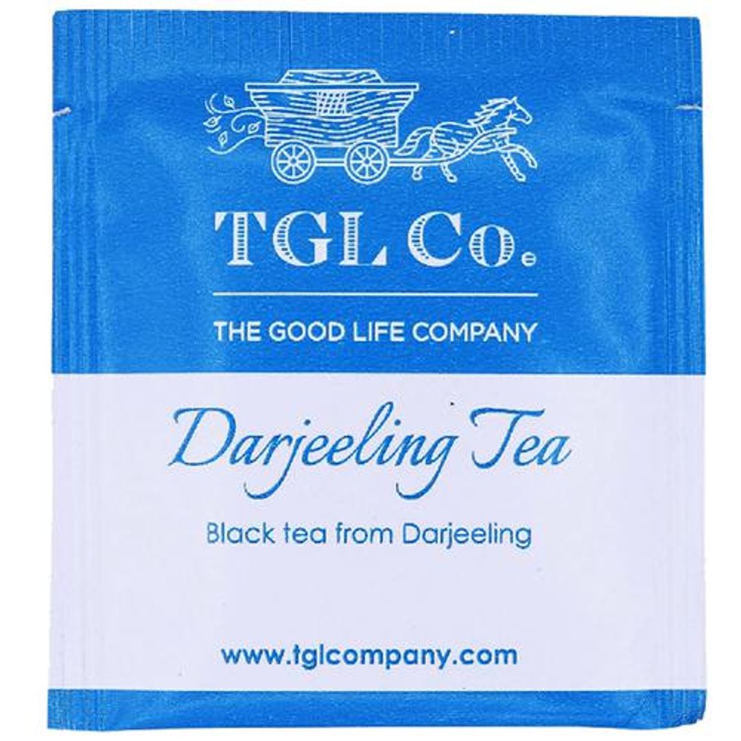 TGL Co. Darjeeling Black Tea Bags, 37.5 g (25 Bags x 1.5 g each)