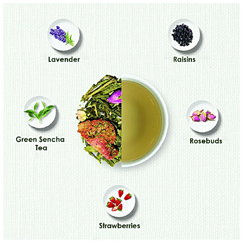 TGL Co. Strawberries and Cream Black Tea Bags Make Brew Iced Tea or Hot Tea, 32 g (16 Tea Bags x 2 g Each) 