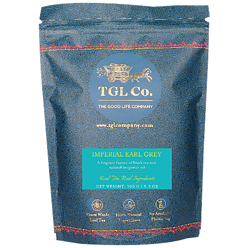 TGL Co. Imperial Earl Grey Tea, 100 g Loose Leaf tea