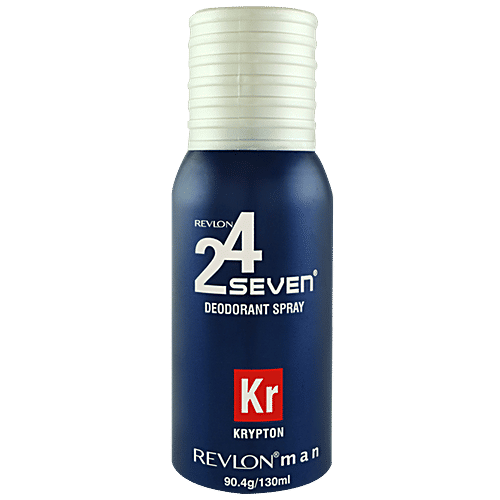Revlon 24 Seven Deodorant Body Spray - Krypton, 130 ml  