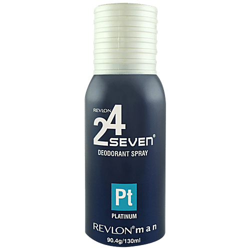 Revlon 24 Seven Deodorant Body Spray - Platinum, 130 ml  