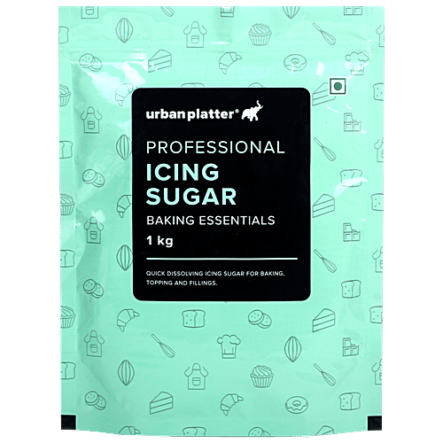 Urban Platter Professional Icing Sugar, 1 kg Pouch Baking Essentials