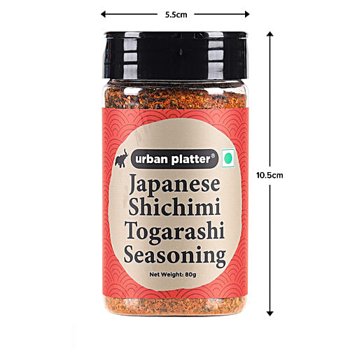 Urban Platter Japanese Shichimi Togarashi Seasoning Shaker, 80 g Jar