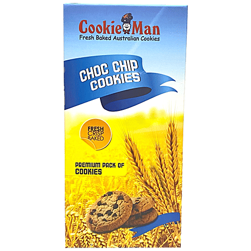 Cookie Man Choc Chip Cookies, 100g  