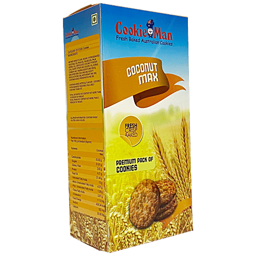 Cookie Man Coconut Max Cookies, 100 g  