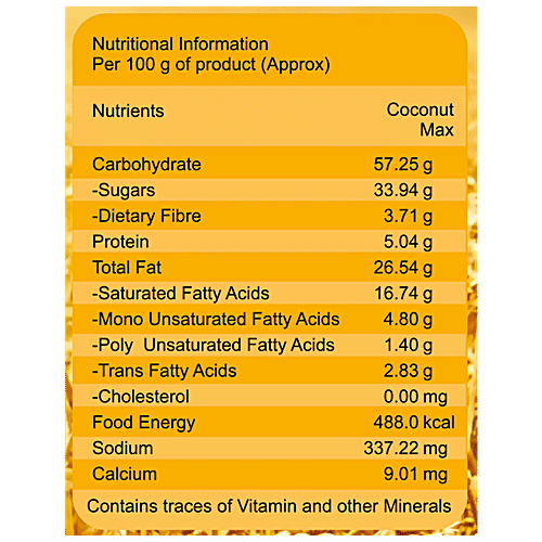 Cookie Man Coconut Max Cookies, 100 g  
