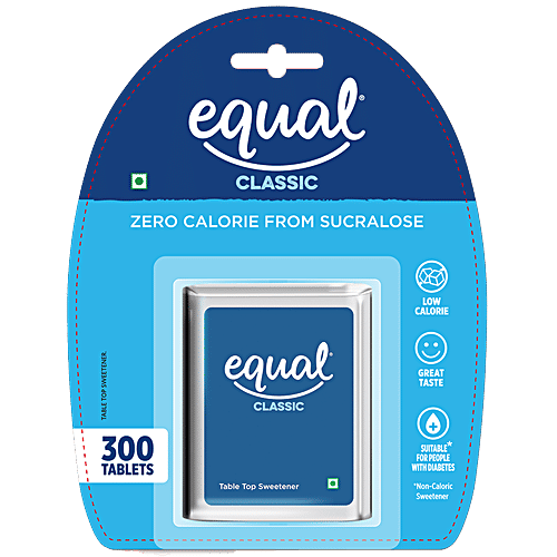 Equal Classic Zero Calorie Sweetener - Sugar Free, Calorie Control, Diabetic Friendly, 30 g (300 Tablets x 0.1 g Each) 