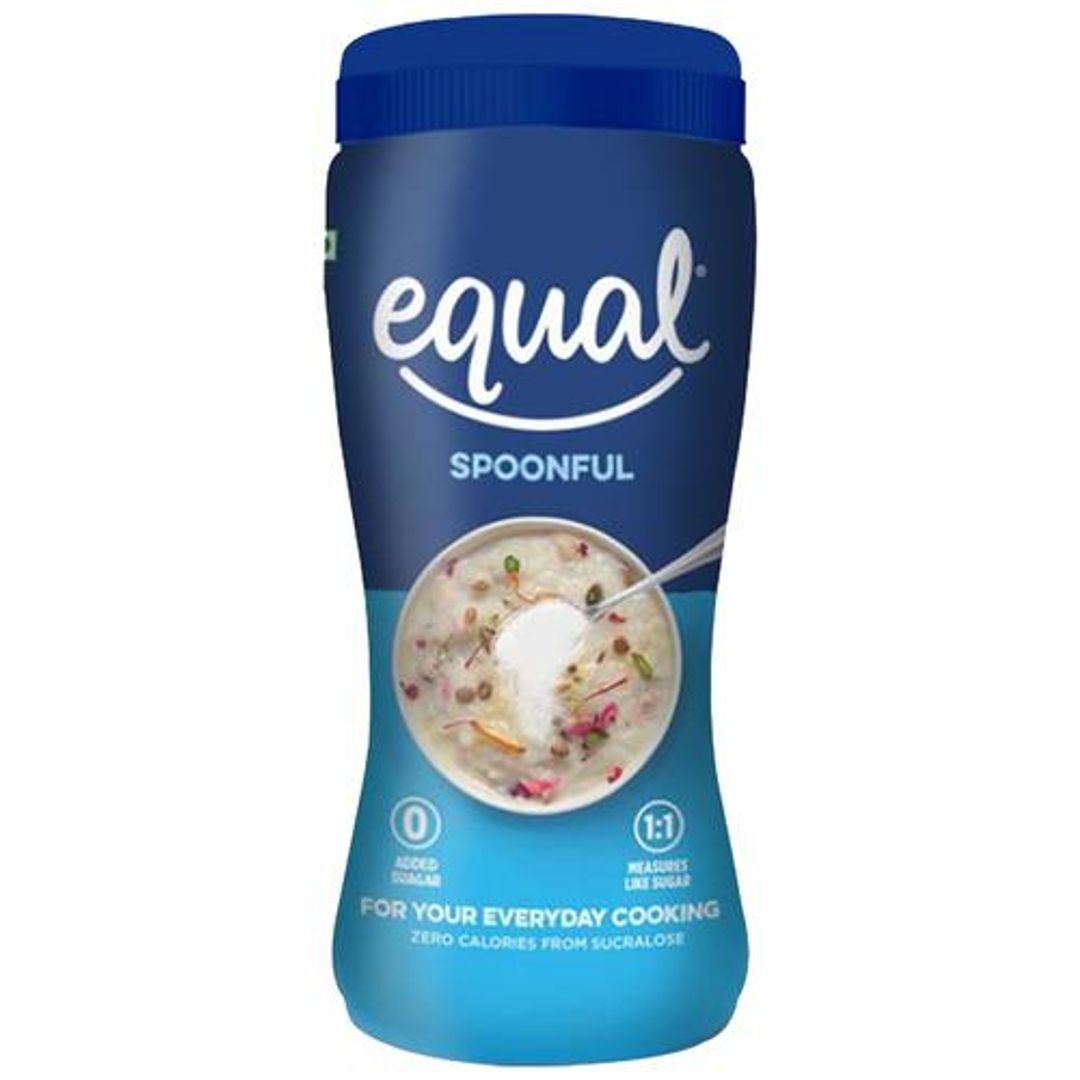 Equal Spoonful For Your Everyday Cooking - Zero Calories From Sucralose, Diabetic Friendly, 80 g Jar