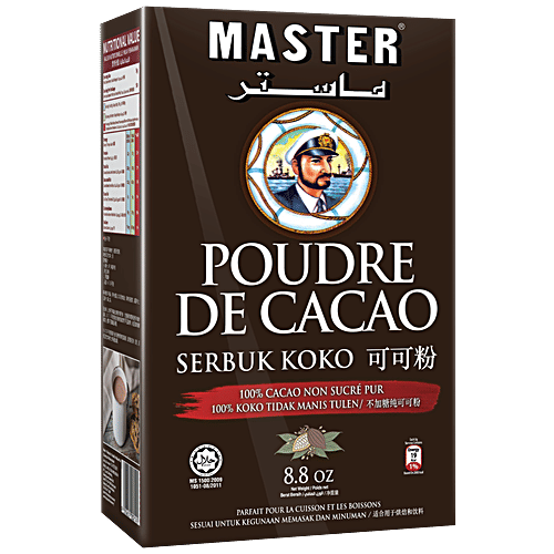 Master Cocoa Powder, 250 g Carton 