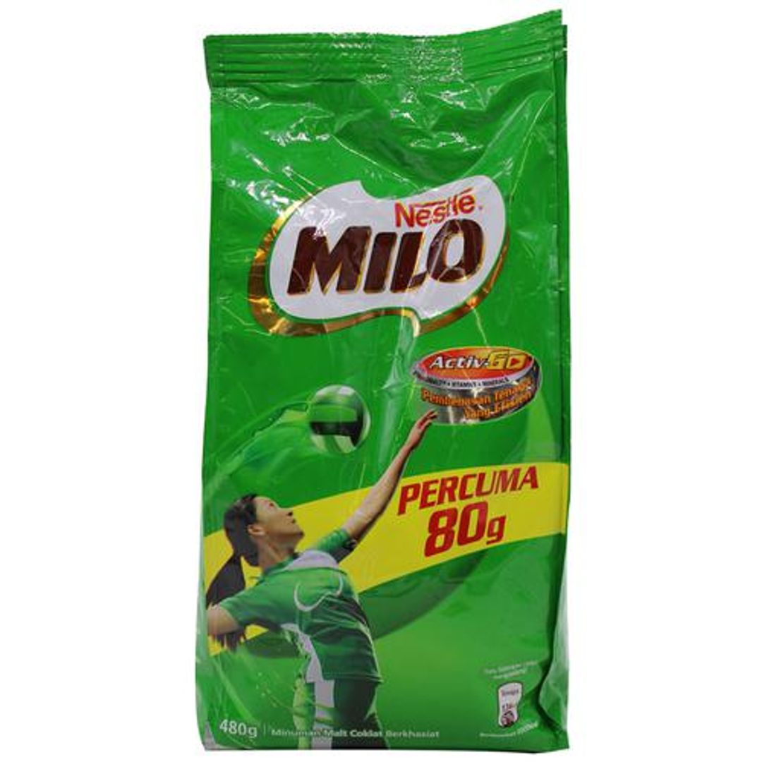Nestle  Milo Active Go - Percuma 80 g, 480 g 