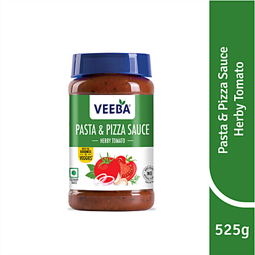 Buy VEEBA Pasta & Pizza Sauce Herby Tomato Red Pasta Sauce Herb Online at Best Price of Rs 139.