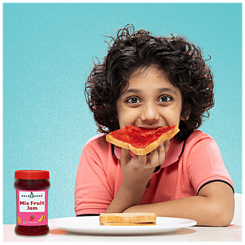 Buy Madhur Grabenord Mixed Fruit Jam 200g, Handcrafted Online at Best