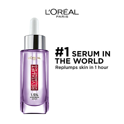 L'Oreal Paris Revitalift - 1.5% Hyaluronic Acid Serum, 15 ml Bottle 