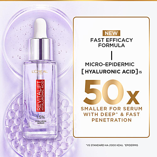 L'Oreal Paris Revitalift - 1.5% Hyaluronic Acid Serum, 15 ml Bottle 