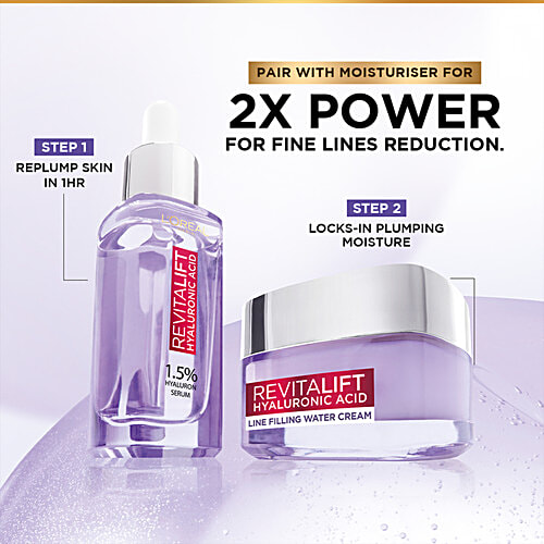 L'Oreal Paris Revitalift - 1.5% Hyaluronic Acid Serum, 15 ml Bottle 