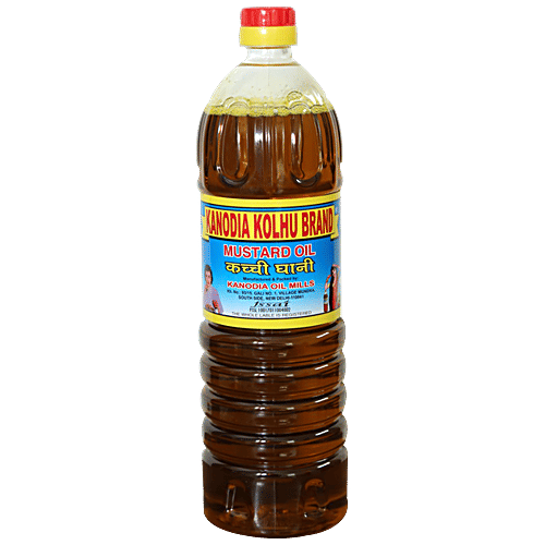 Buy KANODIA KOLHU BRAND Mustard Oil Kachi Ghani Online at Best Price of Rs 174.27 bigbasket