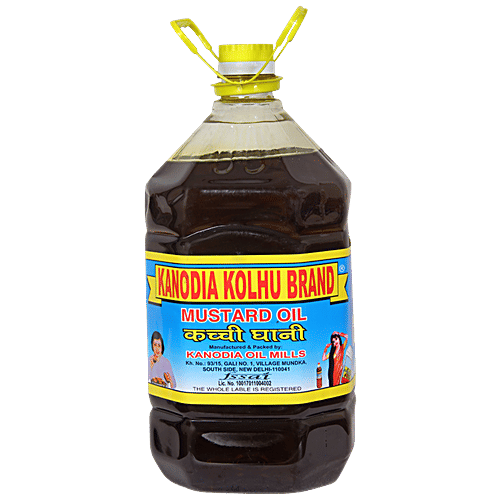 Buy KANODIA KOLHU BRAND Mustard Oil Kachi Ghani Online at Best Price of Rs 863.5 bigbasket