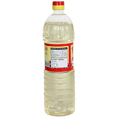 KANODIA KOLHU BRAND Refined Groundnut Oil, 1 L Bottle