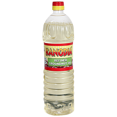 KANODIA KOLHU BRAND Refined Groundnut Oil, 1 L Bottle