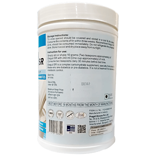 Bionova Diagud SR Food Supplement Powder - Supportive Diet Plan For Diabetics, 200 g  