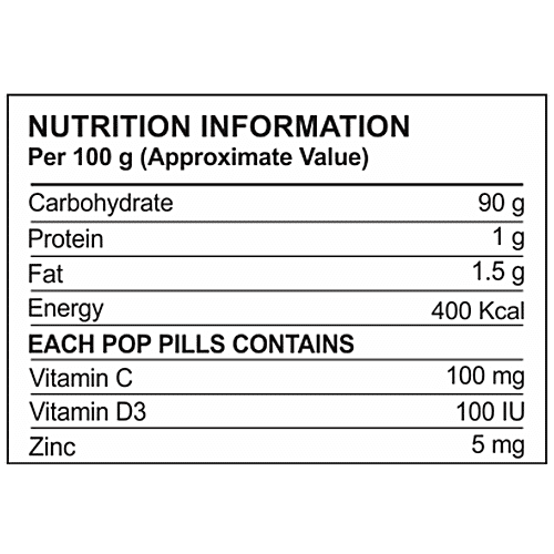 Bionova Pop Pills - Nutrients For Daily Immunity, Chewable Tablets, 120 pcs  