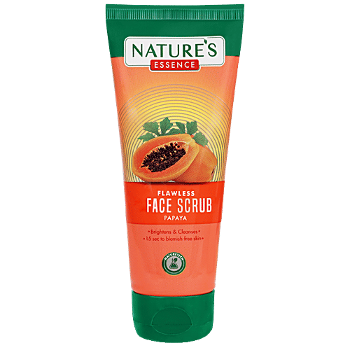 Buy Natures Essence Flawless Face Scrub Papaya Online at Best Price