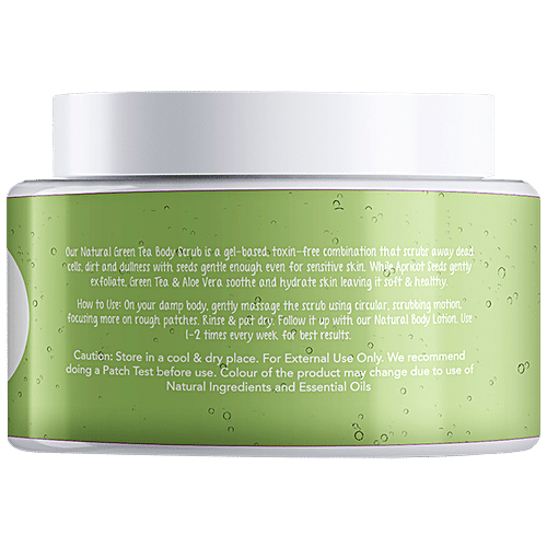 The Moms Co Natural Green Tea Body Scrub, 100 g  