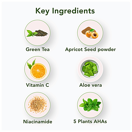 Buy The Moms Co Natural Green Tea Body Scrub Online at Best Price of Rs 450 bigbasket