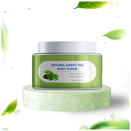 Buy The Moms Co Natural Green Tea Body Scrub Online at Best Price of Rs 450 bigbasket