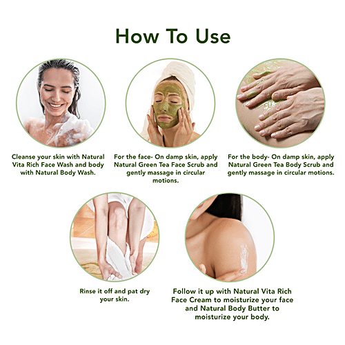 The Moms Co Green Tea Gentle Detox Set, 2 pcs  