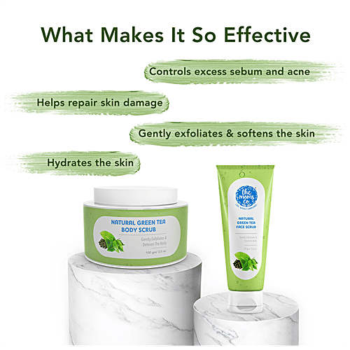 The Moms Co Green Tea Gentle Detox Set, 2 pcs  