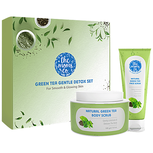 Buy The Moms Co Green Tea Gentle Detox Set Online at Best Price of Rs