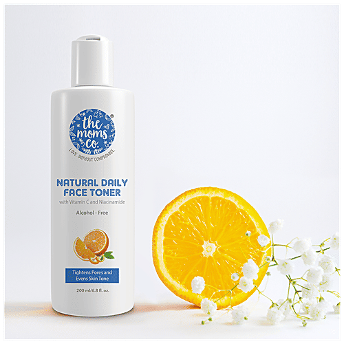 Buy The Moms Co Natural Daily Face Toner With Vitamin C, Alcoholfree
