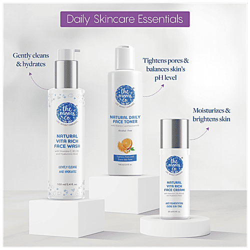 Buy The Moms Co Daily Skincare Essentials Box Online at Best Price of