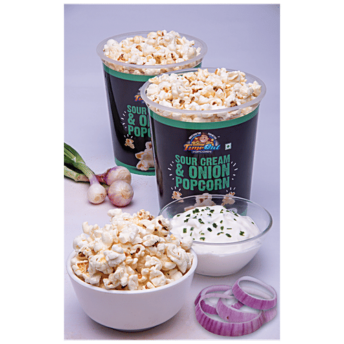 Buy Time Out Sour Cream & Onion Popcorn Online at Best Price of Rs 55