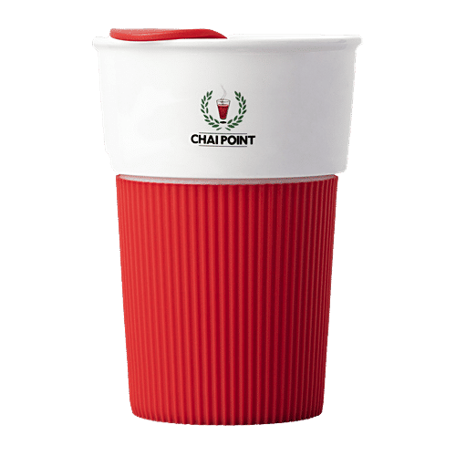 Chai Point Ceramic Sipper Mug - Assorted Colours, 1 pc  