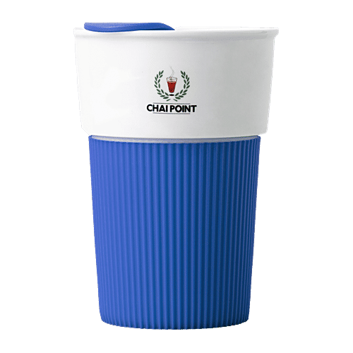 Chai Point Ceramic Sipper Mug - Assorted Colours, 1 pc  