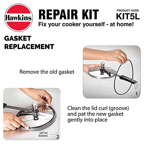 Buy Hawkins Pressure Cooker Repair Kit Black, Fix Your Hawkins Cooker