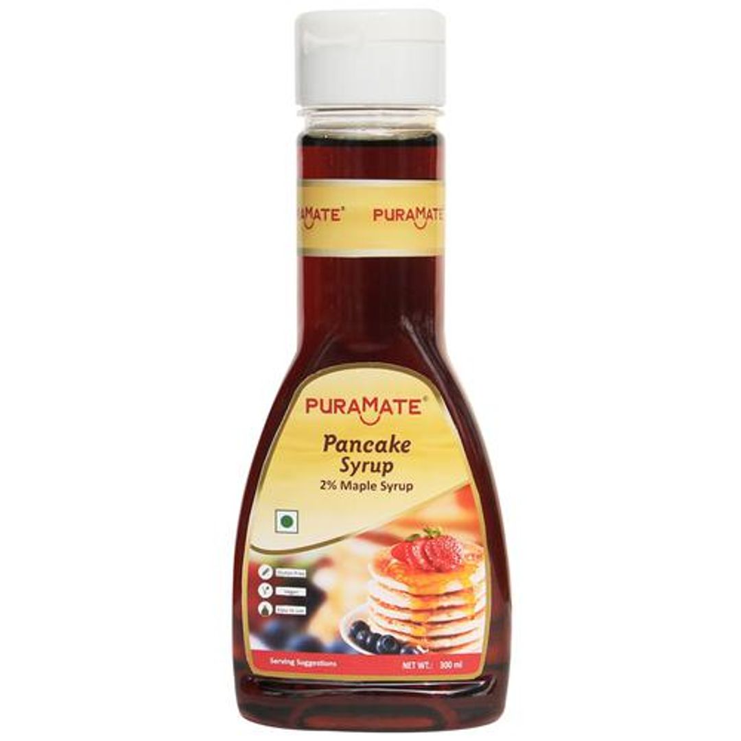 Puramate Pancake Syrup, 300 ml Bottle