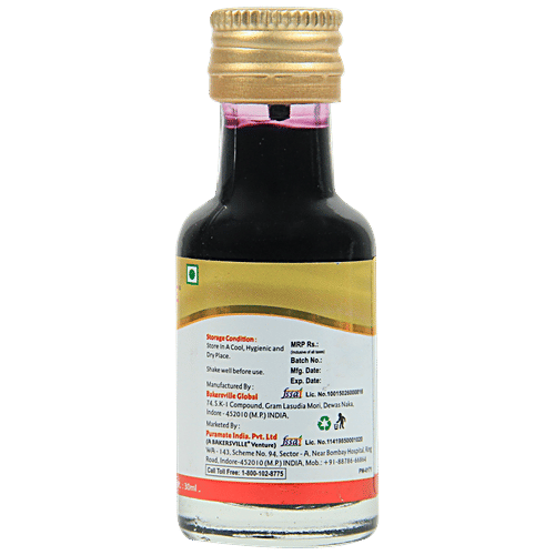 Puramate Liquid Food Colour - Purple, 30 ml Bottle Premium Multipurpose
 Best Quality