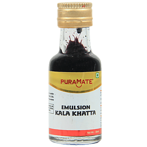 Puramate Emulsion - Kala Khatta, 30 ml bottle 