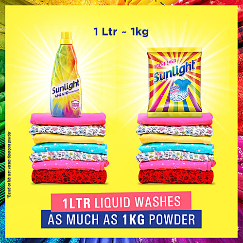 Buy Sunlight Liquid Detergent Online at Best Price of Rs 99 bigbasket