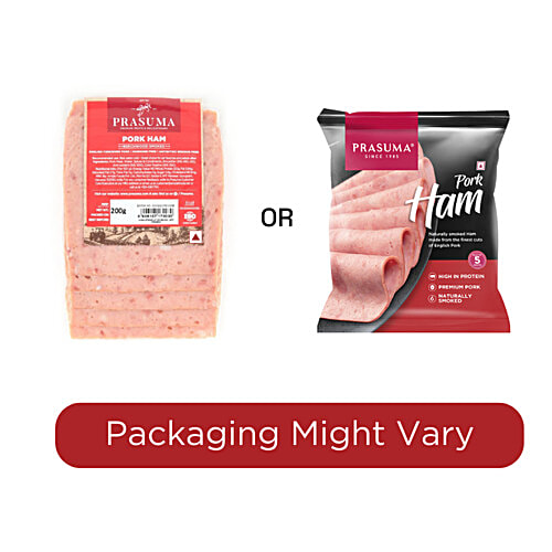 Prasuma Frozen Pork Ham, 200 g  