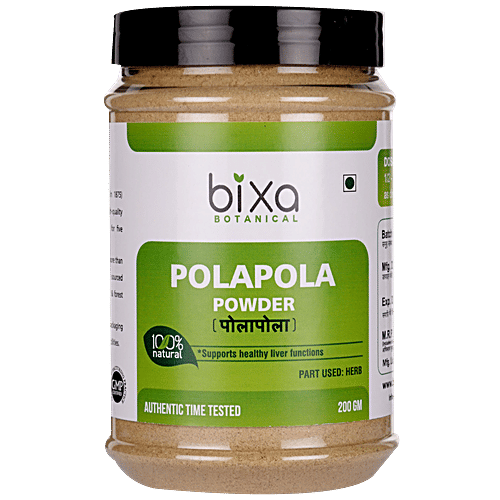 Bixa Botanical Polapola Leaves Powder, 200 g  