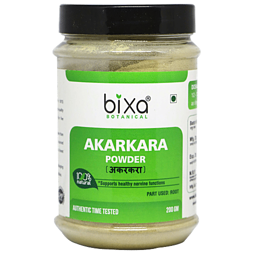 Bixa Botanical Akarkara Root Powder, 200 g  