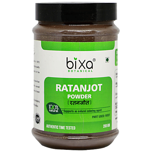 Bixa Botanical Ratanjot Powder, 200 g  