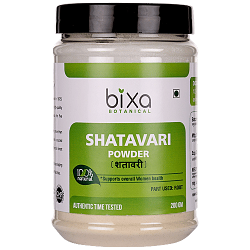 Bixa Botanical Shatavari Root Powder, 200 g  