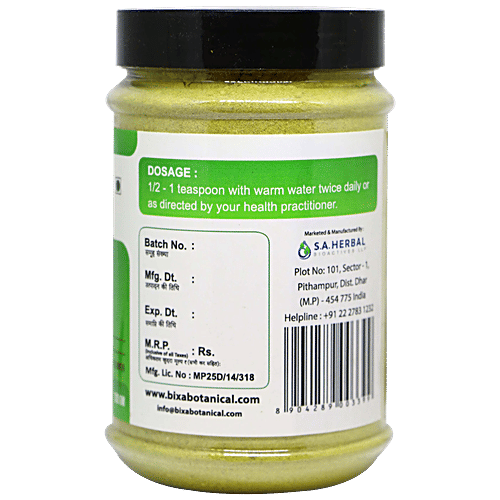 Bixa Botanical Palash Flower Powder, 200 g  